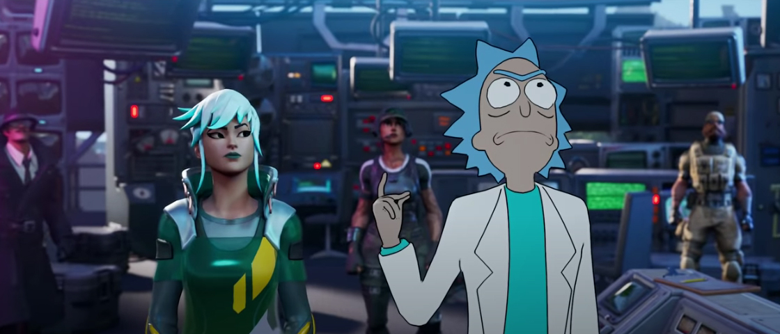 Rick and Morty are coming to Fortnite
