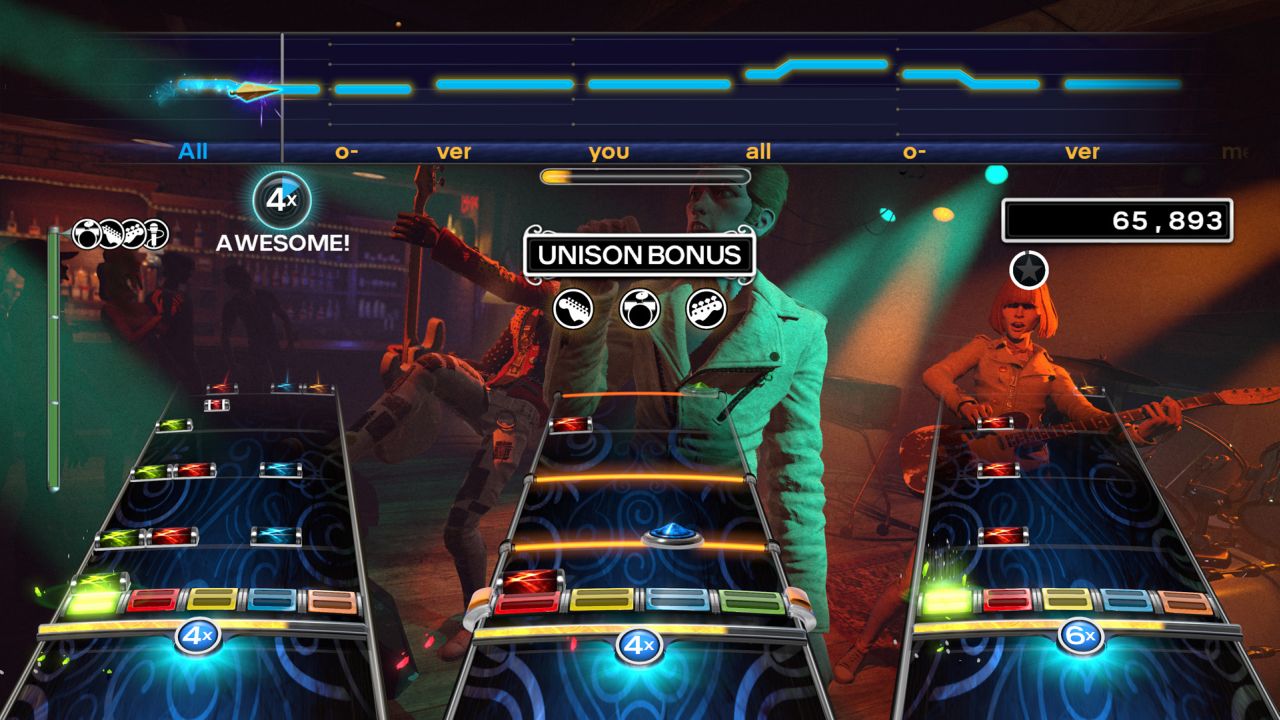 Die Rock Band 4-Ranglisten werden im Januar zurückgesetzt