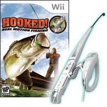 Otro gadget para Wii: Caña de pescar