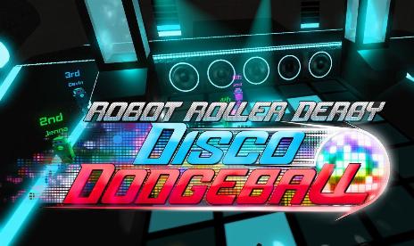 Roboter-Roller-Derby-Disco-Dodgeball