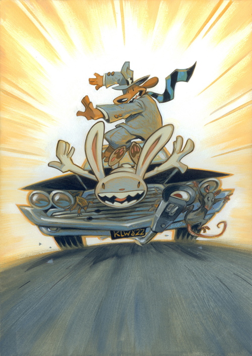 The Insides of Sam & Max Season 1 Box