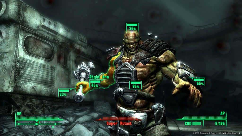 12 verschiedene Fallout 3-Endungen