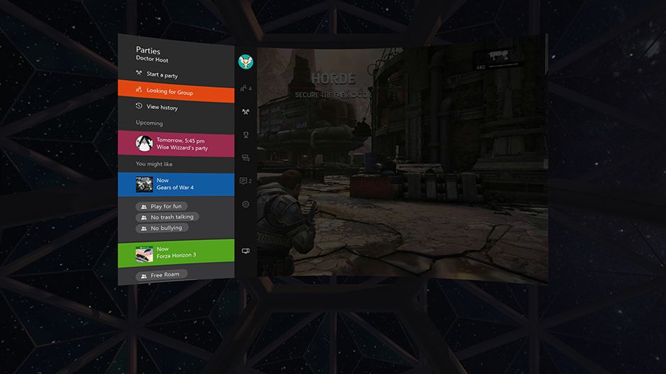 Xbox One wird im Dezember Spiele auf Oculus Rift streamen