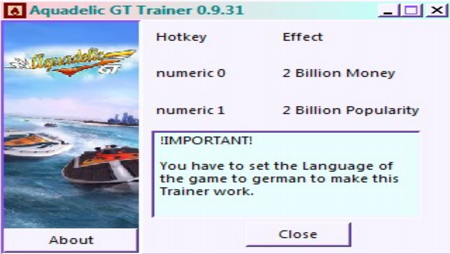 EnigmaAquadelic GT (+3 Trainer)