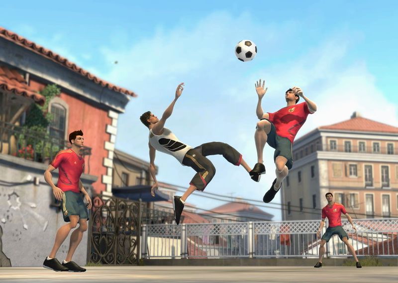 FIFA Street 3 adopte un style artistique exagéré