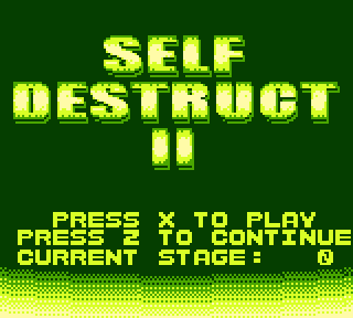 Selbstzerstörung II Freies volles Spiel