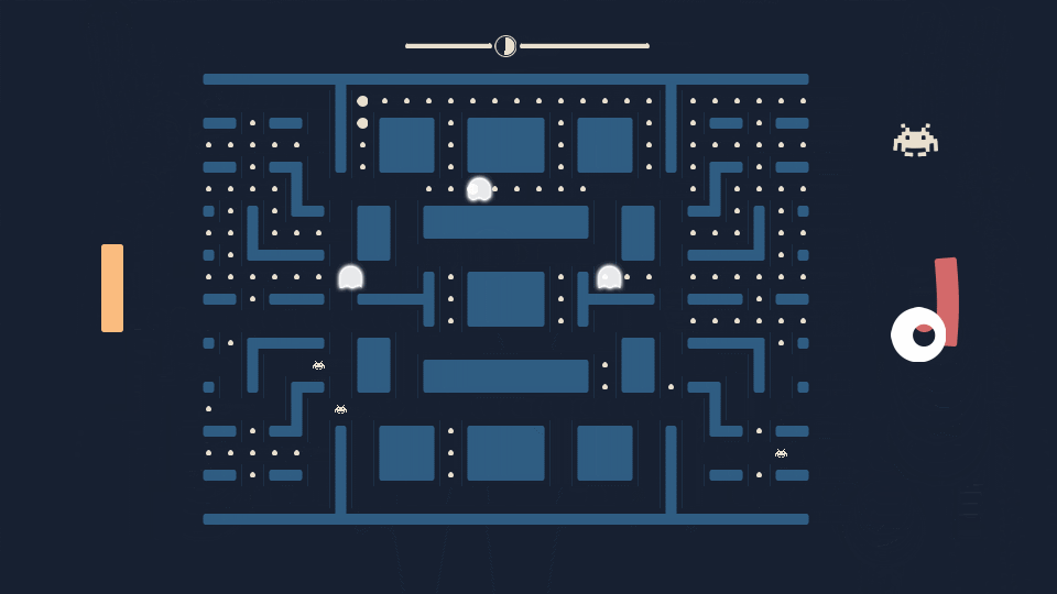 Ultra Nostalgia: Juega a la mezcla de Pong, Pac Man e Invasores del Espacio.