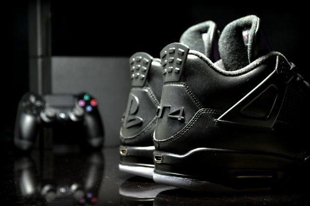 Es gibt jetzt also ein Paar PS4 Air Jordans...