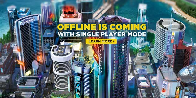 SimCity is finally going offline
