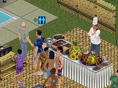 Los Sims - Fiesta en casa