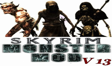 Skyrim Monster Mod v13 Full