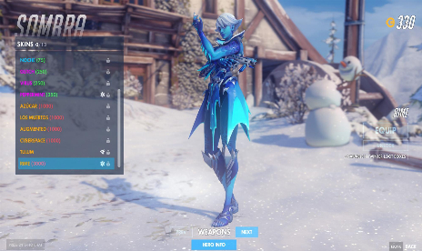 Blizzard unveils new Winter Wonderland Overwatch skins