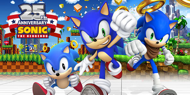 Sonic the hedgehog is now 25 years old