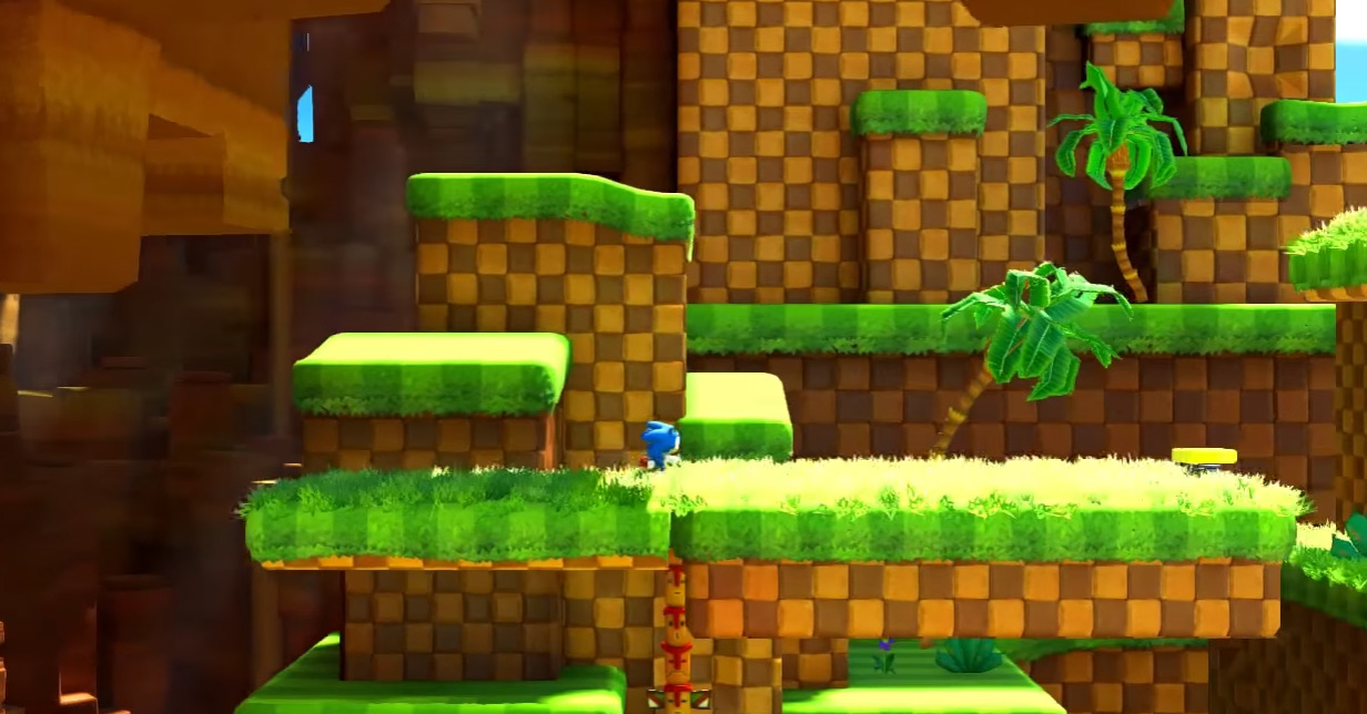 Sonic Forces shows Green Hill Zone in classic trailer