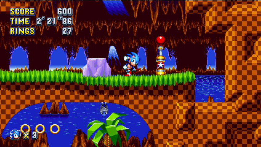 Cela n'a pas pris beaucoup de temps - Sonic Mania est disponible uniquement en ligne.