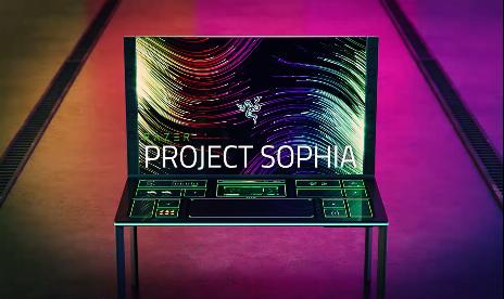 Razer’s new desk concept fills it with touchscreens