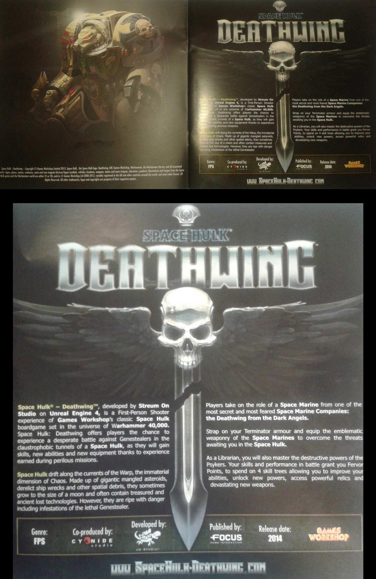 Le développeur d'E.Y.E. prépare un FPS Space Hulk 40k