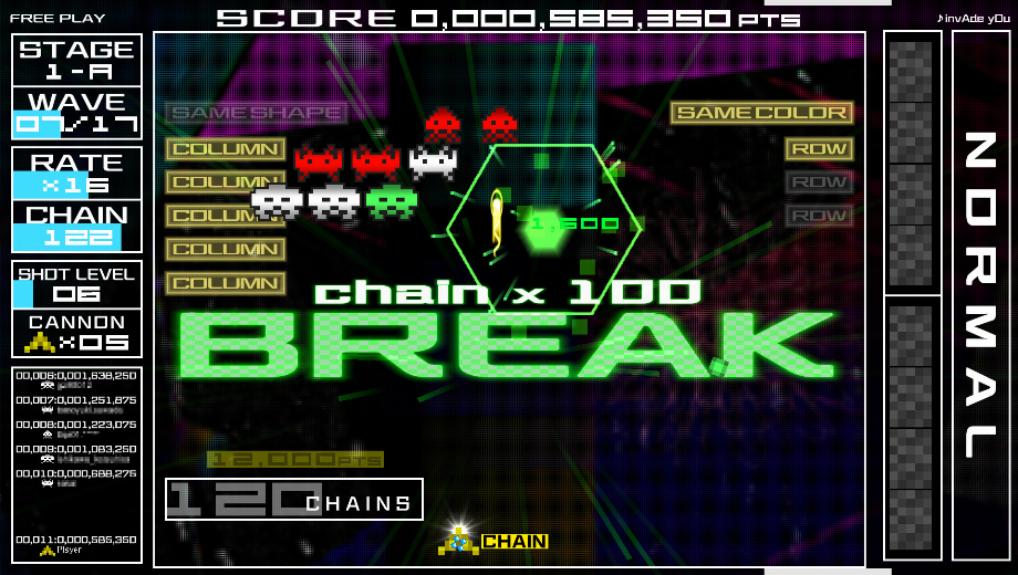 Space Invaders Extreme