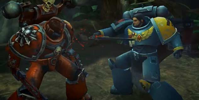 Warhammer 40K Space Wolf first look