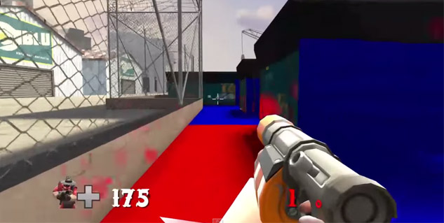 Team Fortress 2 modded into Splatoon