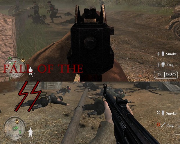 Call of Duty 2 – Fall of the SS – skin collection pack