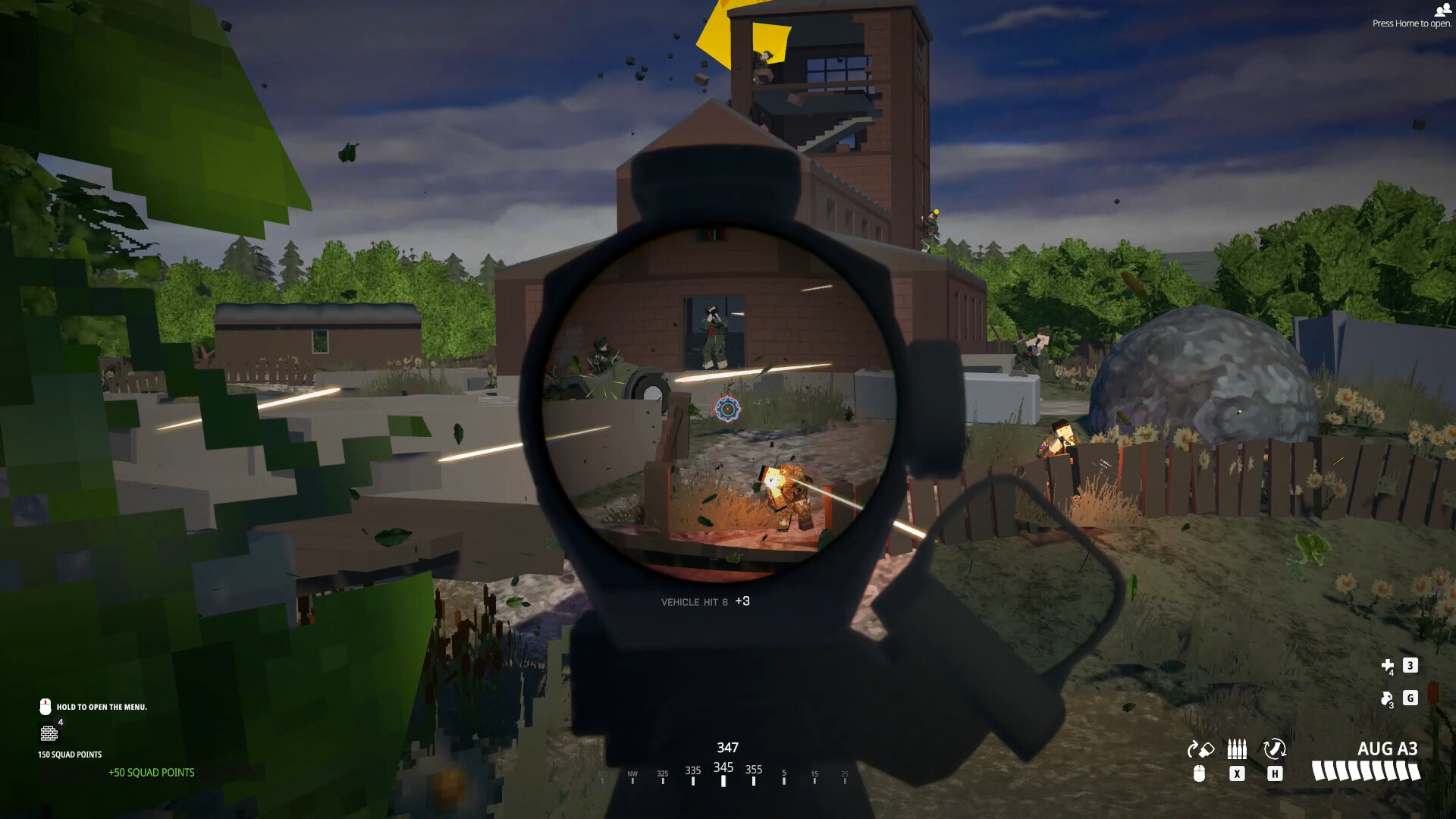 A multiplayer shooter made by four people is topping the Steam charts