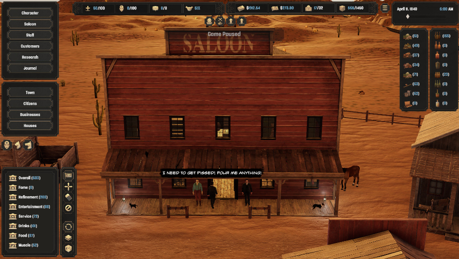 Deadwater Saloon (+43 Trainer)