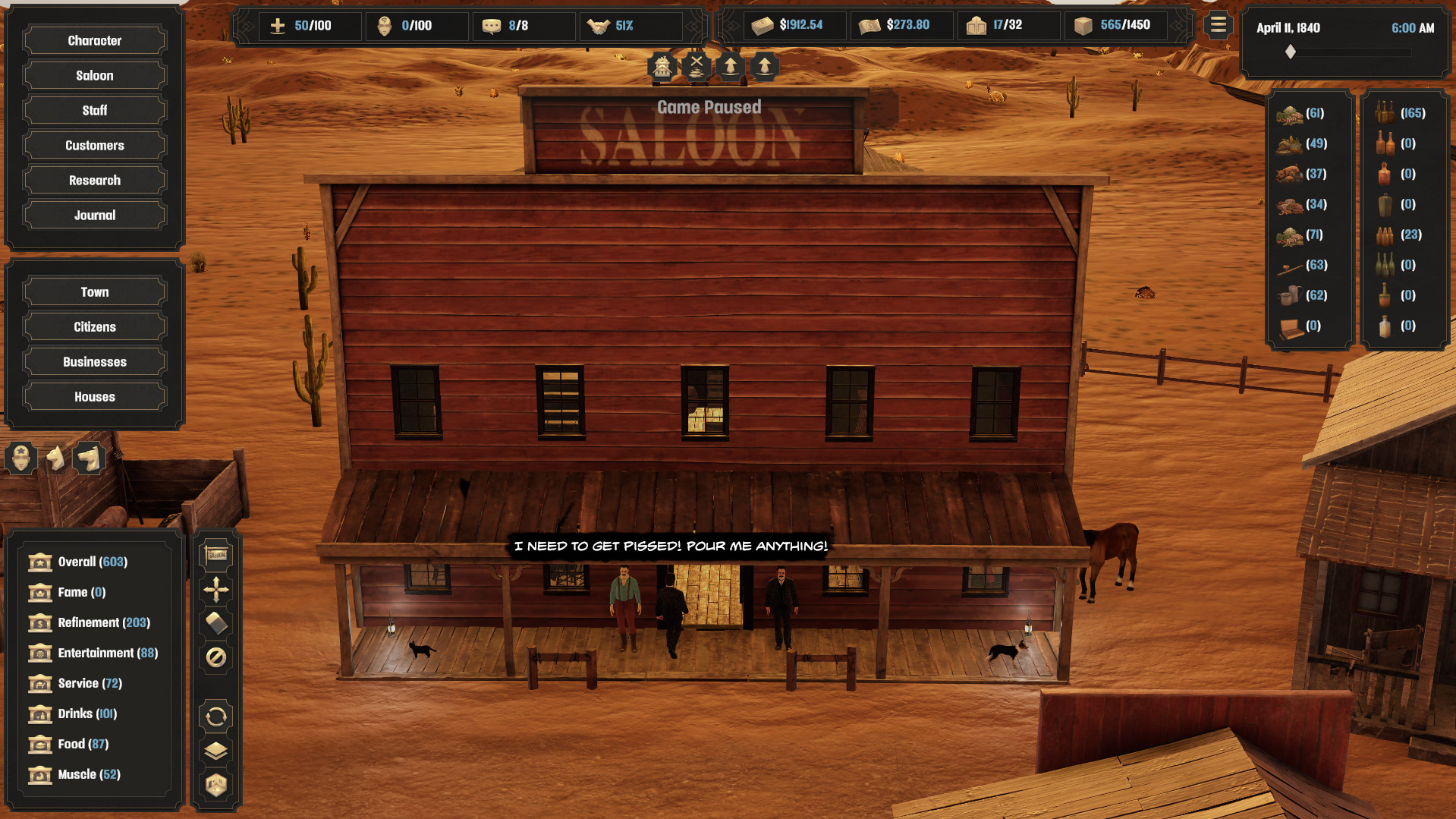 Deadwater Saloon (+43 Trainer)