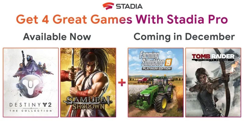 Get Google Stadia Pro free for two months