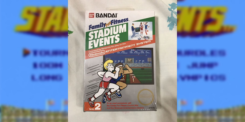 Boxed NES Stadium Events game sells for $42,000