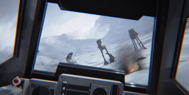 When we eventually get Star Wars in VR, it will probably look like this