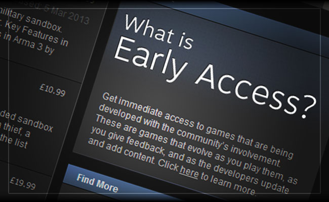 Valve Warns That Some Early Access Games Might Never Be Finished
