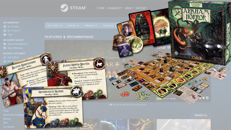 Fantasy Flight Interactive will bring FFG board games to Steam