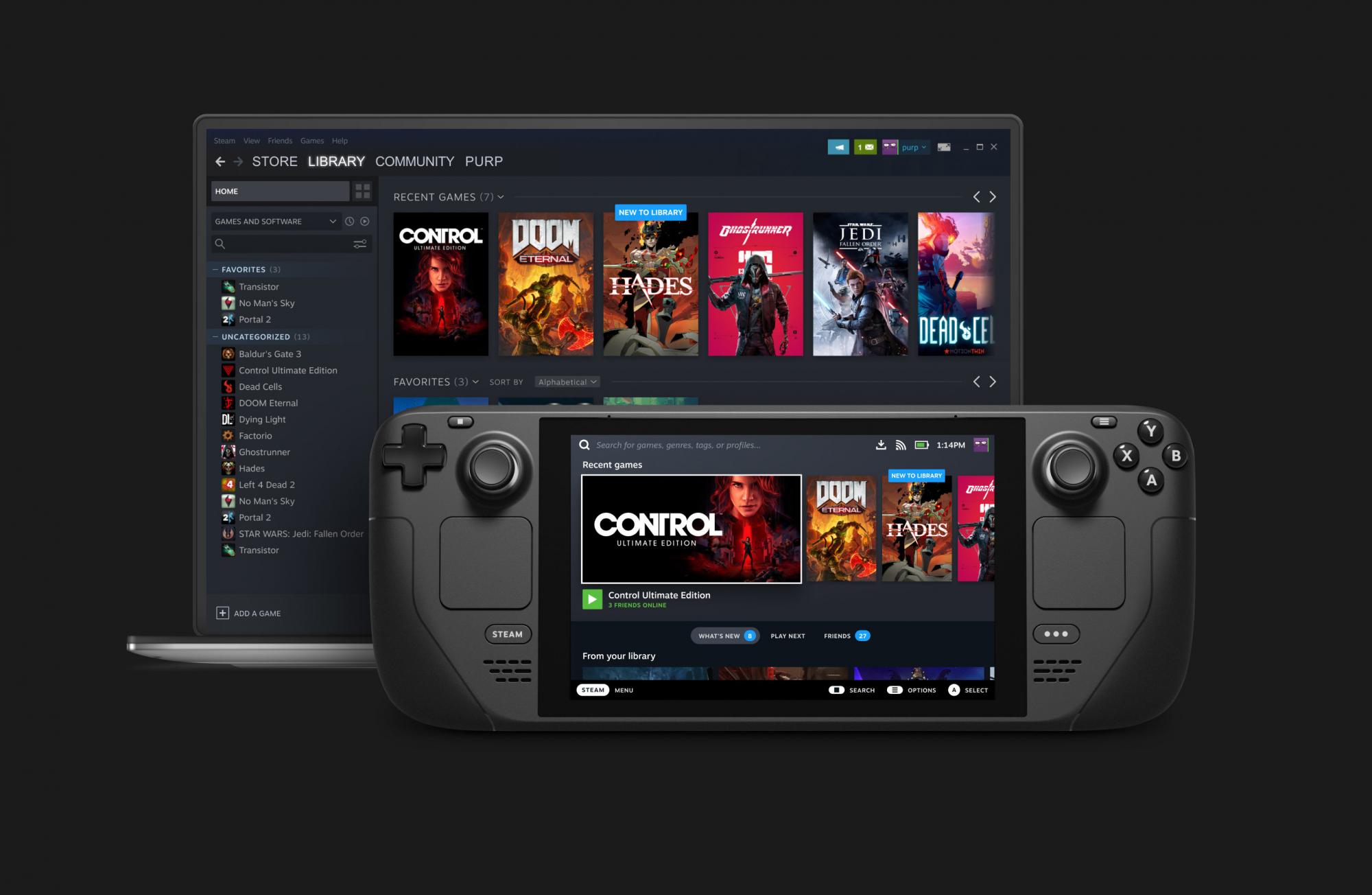 Steam Deck comenzará a enviarse el 28 de febrero