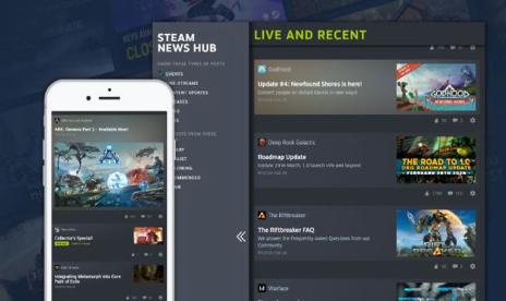 Der neue News Hub von Steam bietet Ihnen alle Informationen zu den neuesten Spielen