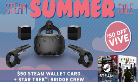 Steam Summer Sale rebaja también Steam Link y HTC Vive