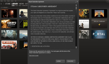 Steam AGB-Änderungen werden rechtlich angefochten