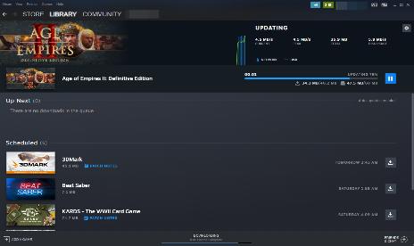 Steam Download Page update makes it look way better