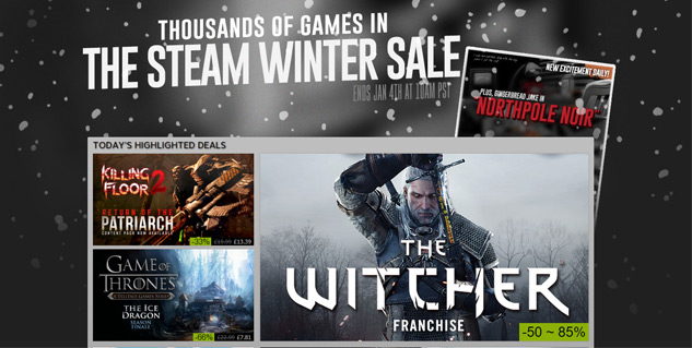 Steam’s Winter Sale doesn’t gamify the process