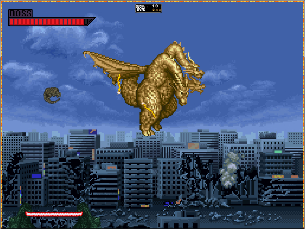 Super Godzilla Breakout Juego completo gratis