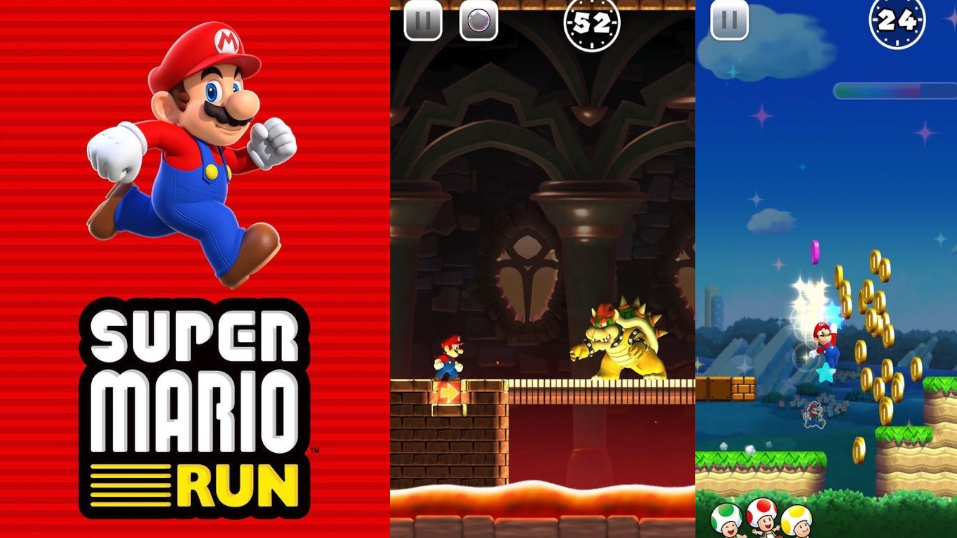 Nintendo dévoile les figurines officielles pour le téléchargement de Super Mario Run
