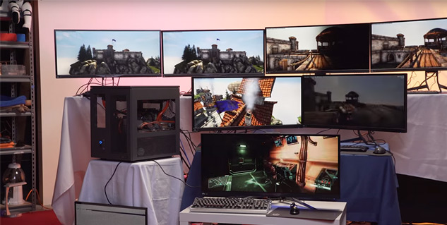 Gasta $30.000 en un PC y podrás ejecutar siete juegos a la vez