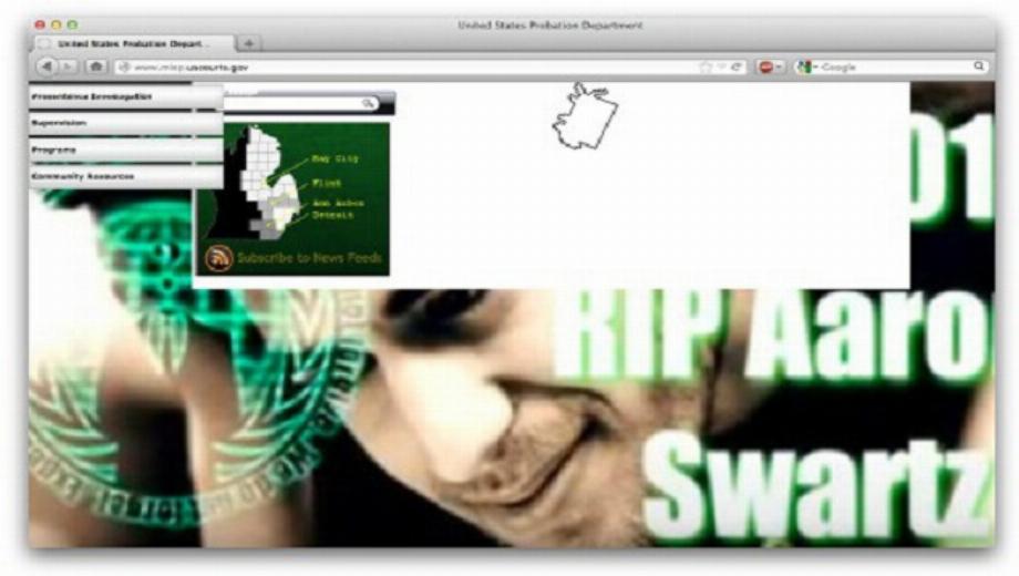 Games Hidden by Anonymous in US Government Websites