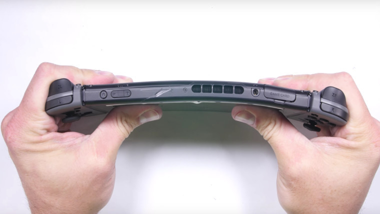 Nintendo Switch Undergoes The Bend Test