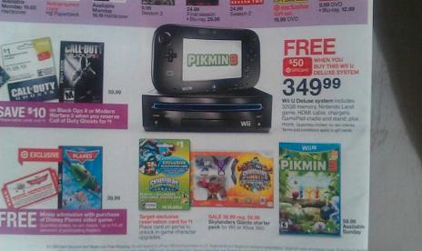Target Advert Thinks Wii Is a Wii U