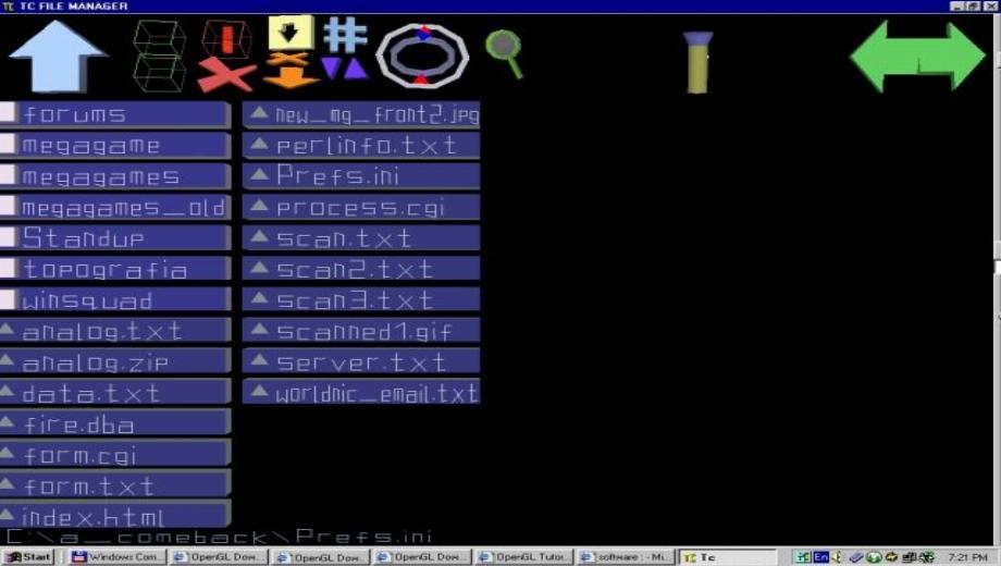 TC 3D File manager