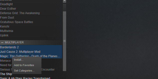 Steam vous permet désormais d'installer plusieurs jeux à la fois