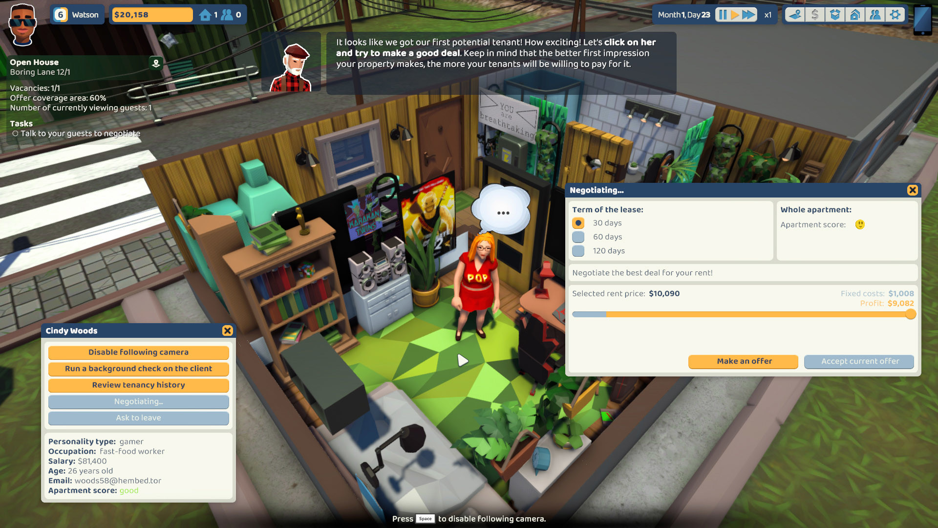 Les locataires (+3 formateurs)