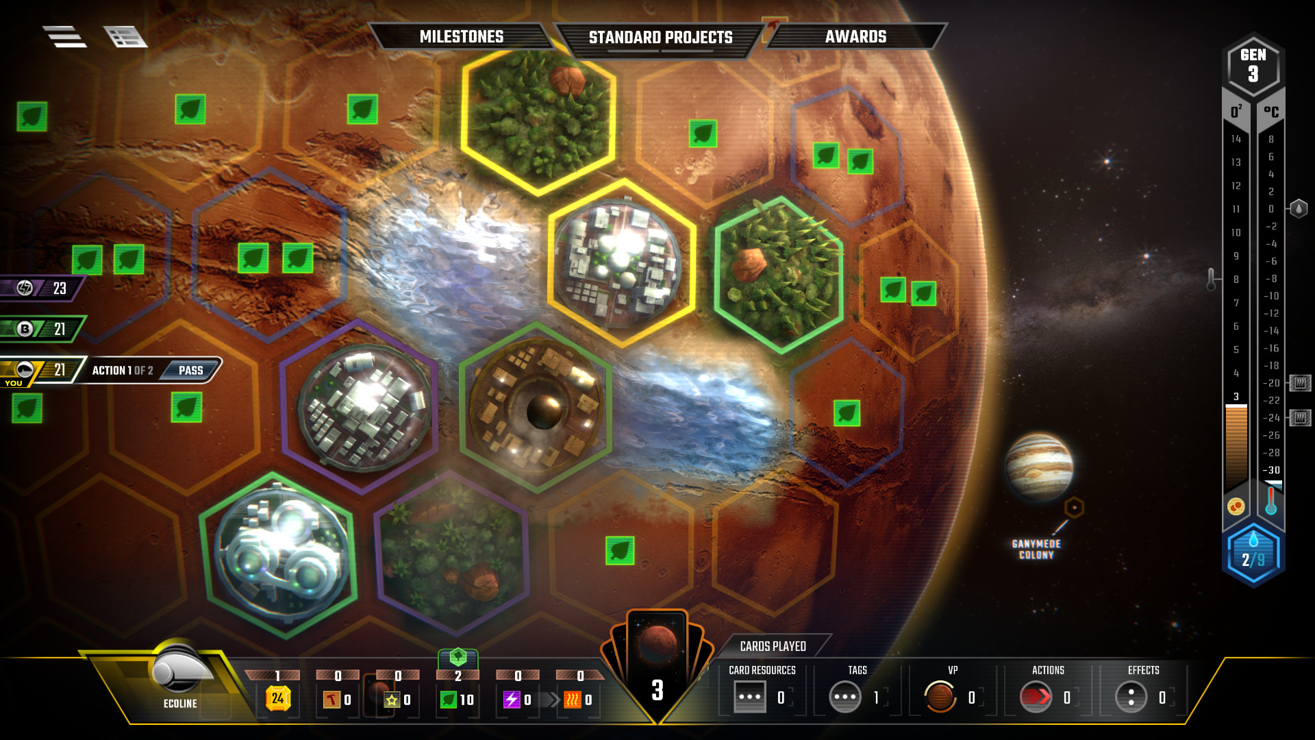 Terraformar Marte (+1 Entrenador)