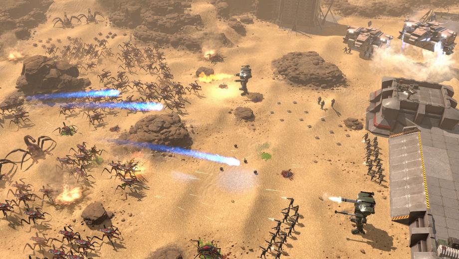 Starship Troopers is back! As a survival RTS